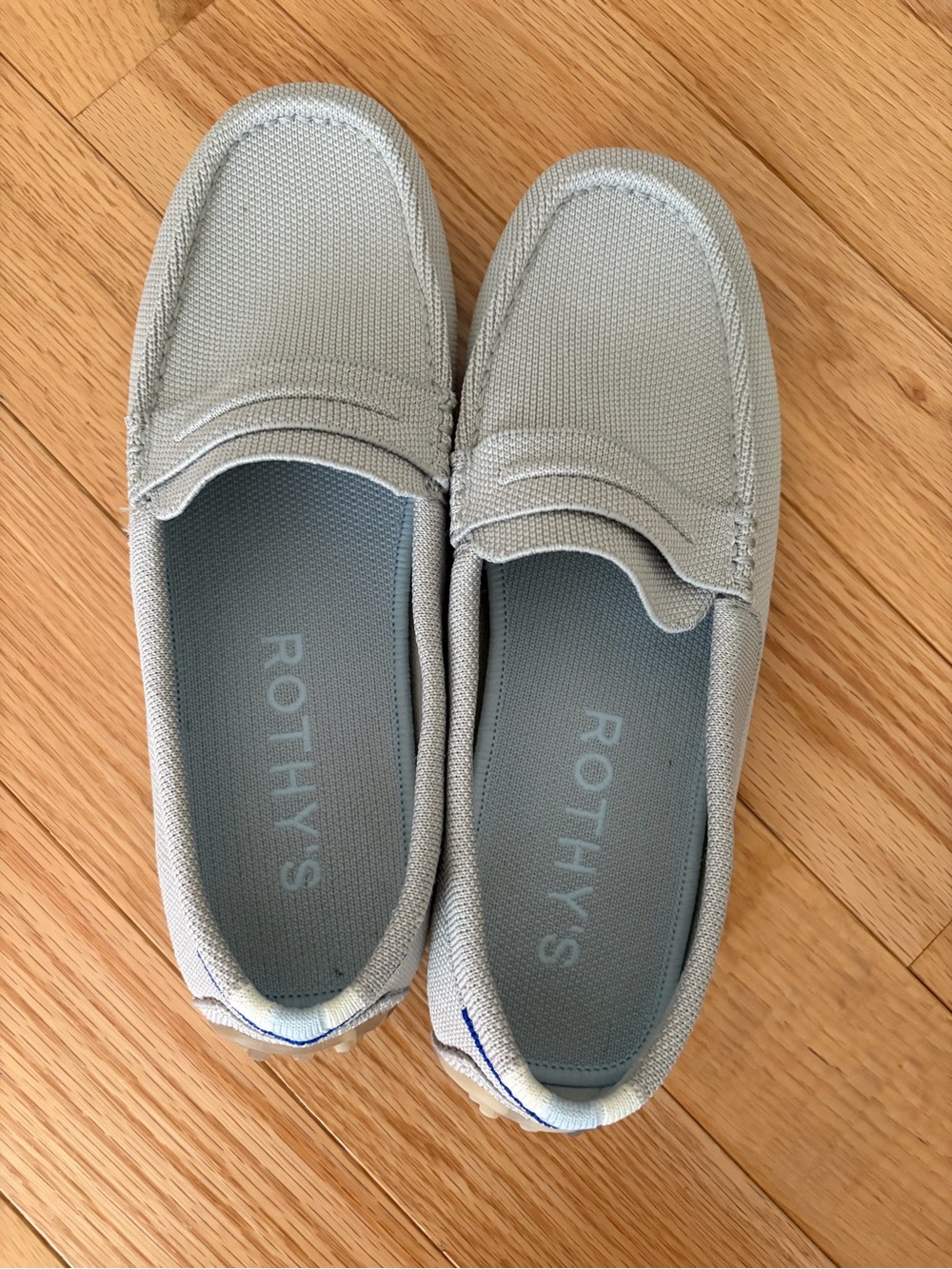 Rothy's Light Gray women’s Loafers
